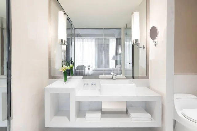 غرفة بريميير بسريرين مزدوجين بإطلالة على المدينة، Courtyard Shanghai Changfeng Park 6/9