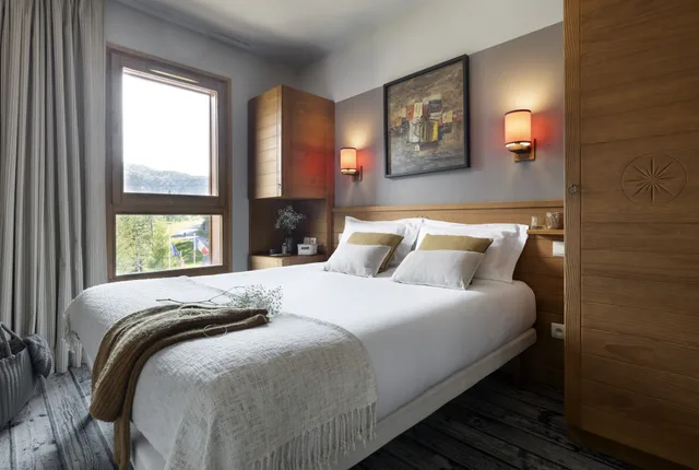 3 Rooms, Apartment, 2 Double and Twin Beds, Sofa, Balcony، Pierre Vacances Premium Flaine Les Terrasses D Eos 2/8