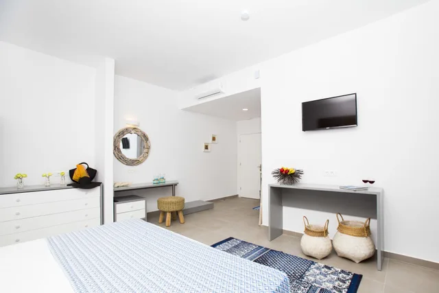 غرفة بانورامية بسرير مزدوج بشرفة، Lindos Portes Suites 10/10