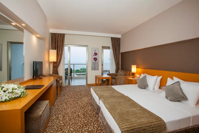 غرفة بسرير مزدوج بإطلالة على البحر، Arcanus Hotels Sorgun 1/4