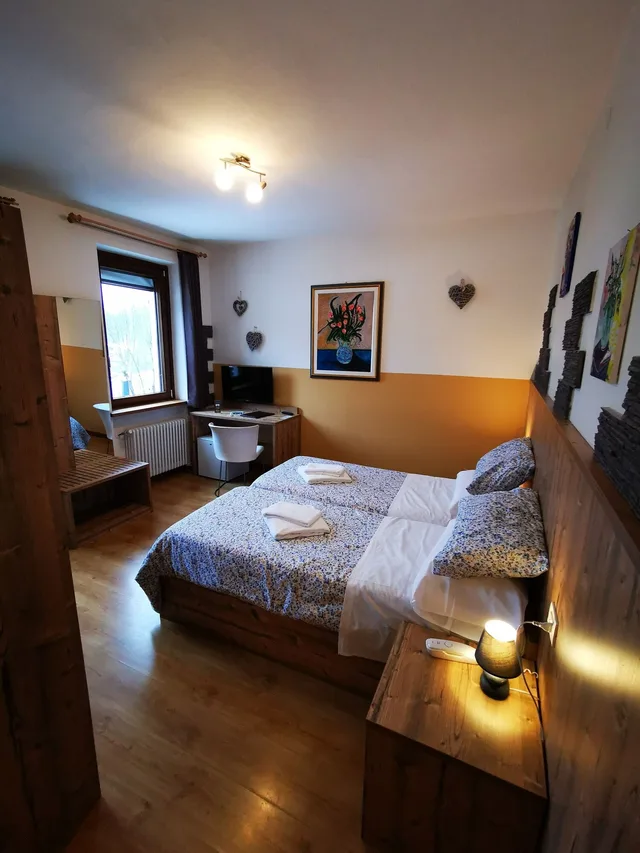 غرفة اقتصادية مفردة بسرير مزدوج، Hotel Tarvisio 4/10
