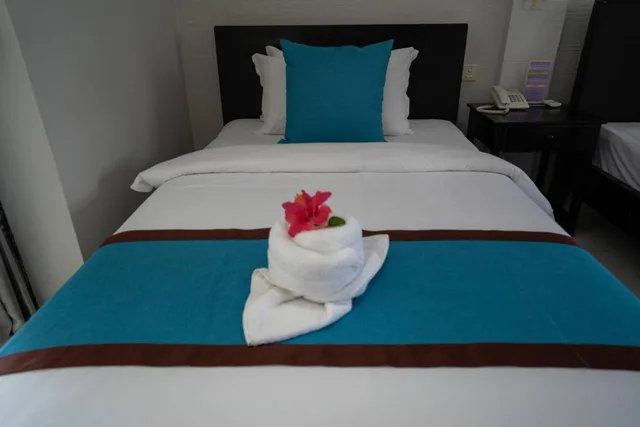 غرفة عائلية بإطلالة على الجبل بشرفة، Mary Beach Hotel and Resort 7/8