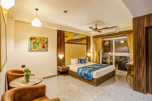 جناح بسرير كينج بشرفة، Summit Calangute Resort and Spa 1/5