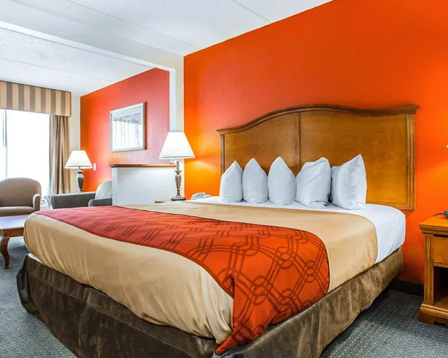 جناح بسرير كينج مع أريكة، Econo Lodge Inn & Suites Griffin North 3/6
