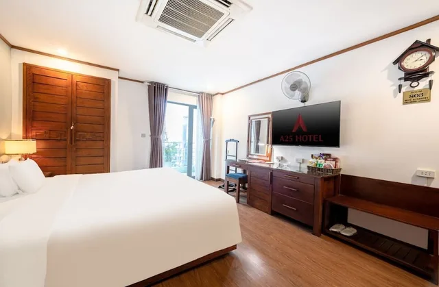 غرفة ديلوكس بسرير كوين، A25 Hotel Phan Chu Trinh 4/8