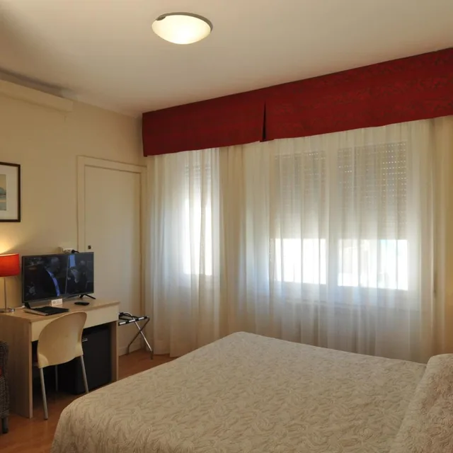 غرفة بسرير مزدوج أو سريرين منفصلين، Hotel Sole Mare 4/5