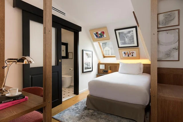 غرفة مفردة، Hotel Pulitzer Paris 7/9