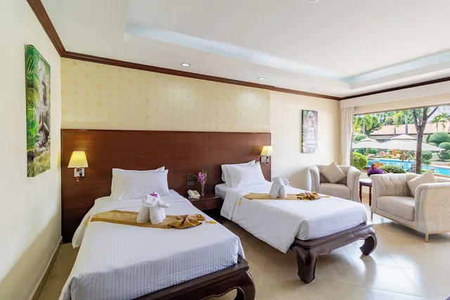 Deluxe Room Poolside (Twin)، Thai Garden Resort 2/10
