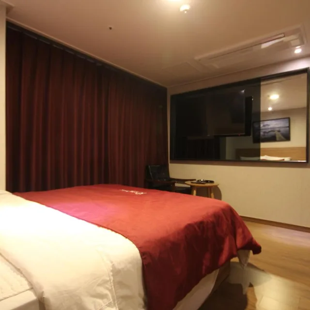 غرفة بسرير مزدوج، Hotel The May Busan Sasang 10/10