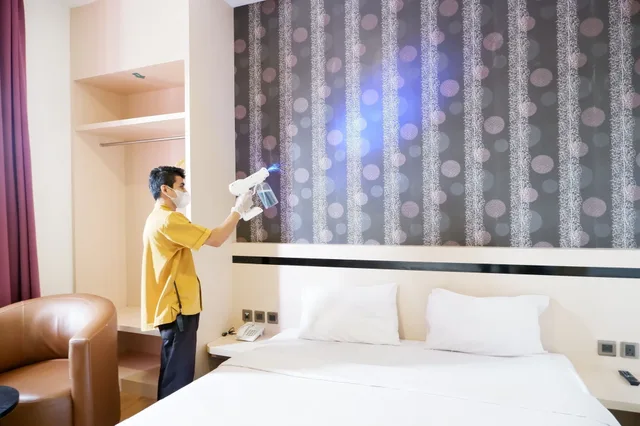 غرفة ديلوكس بسرير مزدوج، Blitz Hotel Batam Centre 5/5