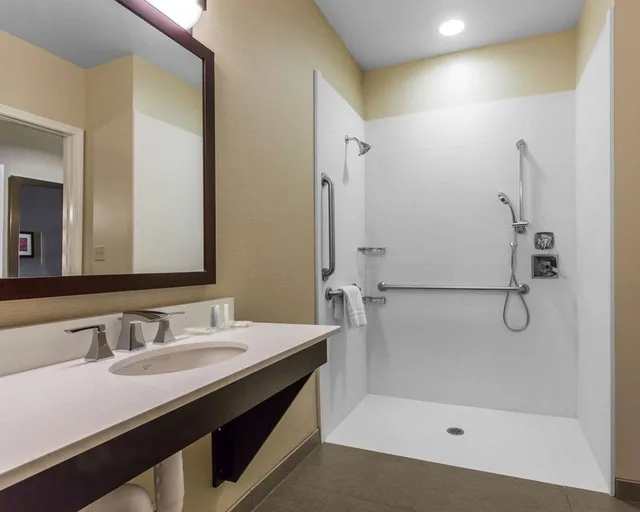 جناح بسرير كينج لذوي الإعاقة، Comfort Suites Youngstown North 3/4