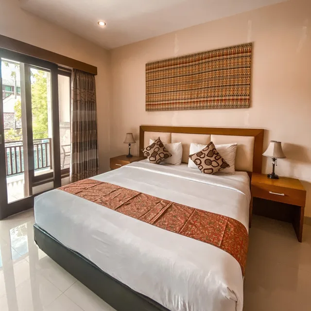 غرفة ديلوكس بسرير مزدوج، Kubu Petitenget Suite Seminyak 7/10