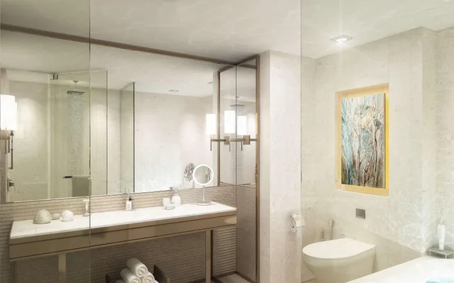 جناح رئاسي بسرير مزدوج، دبل تري من هيلتون الرياض المركز المالي(DoubleTree by Hilton Riyadh Financial District) 4/4