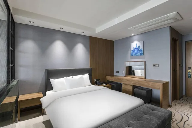 غرفة بريميير بسرير مزدوج بشرفة بجاكوزي، Western Grace Hotel 5/10