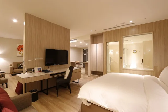 جناح تنفيذي بسرير كينج، Aj Hotel Hsinchu 2/4