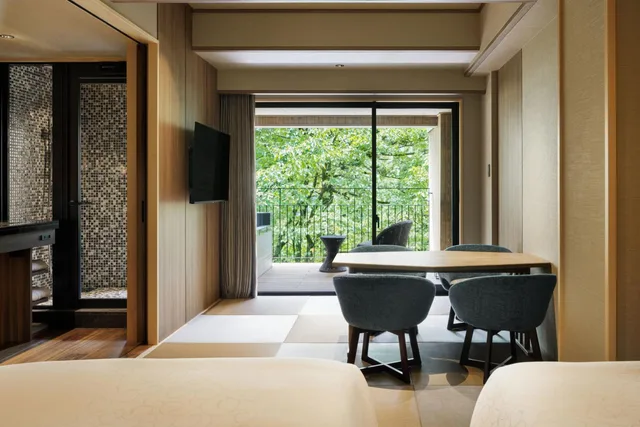 غرفة رباعية بإطلالة على الحديقة، Hotel Laforet Shuzenji 3/7