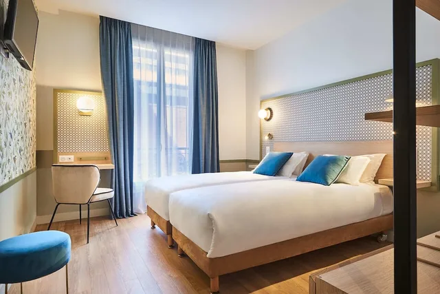 غرفة بسريرين منفصلين، Hotel Cervantes By Happyculture 2/2