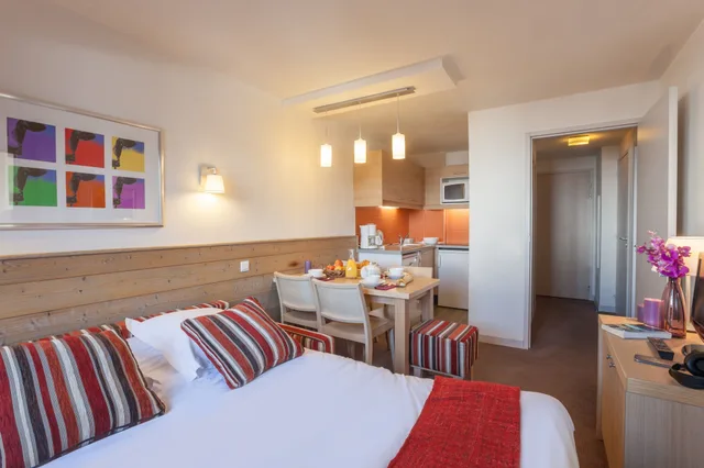 Studio, Bunk Bed, Sofa, Alcove، Residence Pierre & Vacances Les Gemeaux 2/6