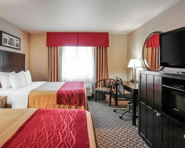 غرفة بسريرين كوين، Comfort Inn Troutdale-Portland East 2/4