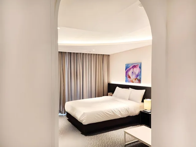 City, Superior, Queen Bed, Partial City View، Sota Suite Yangyang Granbay 1/2