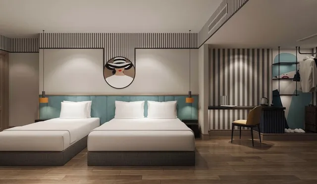 Triple, 1 King and 1 Single Beds, Solaria Tesori Hotel 4/6