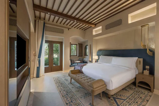 غرفة بسرير كينج بإطلالة، Bab Al Shams Desert Resort and Spa 1/9