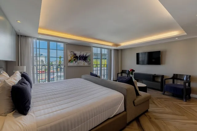 غرفة ديلوكس بسرير كينج مع أريكة، Isaaya Hotel Boutique By Wtc 9/10