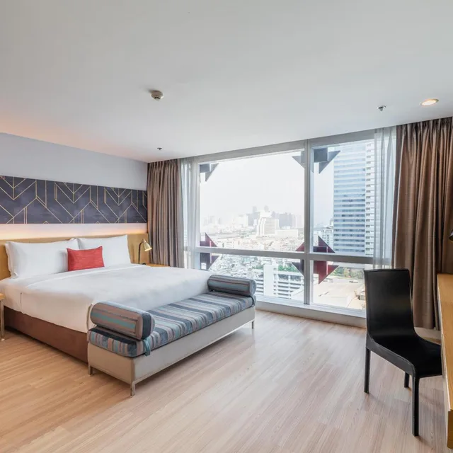 Deluxe, Double Bed, Corner, VELA Dhi GLOW Pratunam 1/9