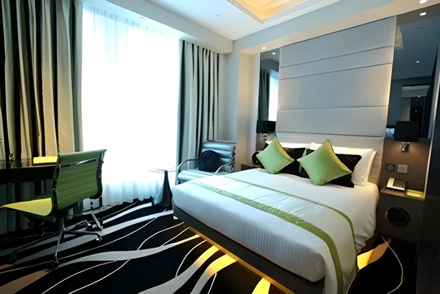 غرفة غراند ديلوكس بسرير مزدوج، Hotel Madera Hong Kong 1/3