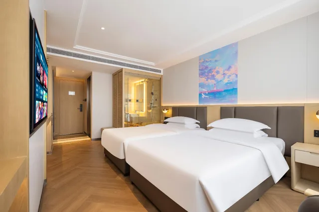 Semi Room, Standard, 2 Semi Double Beds, The Brigh Radiance Hotel Weihai 1/2