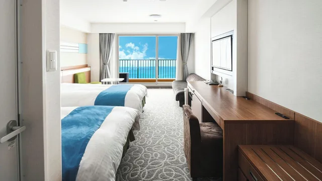 Deluxe, 2 Beds, Ocean Front, Annex, Vessel Hotel Campana Okinawa 1/4
