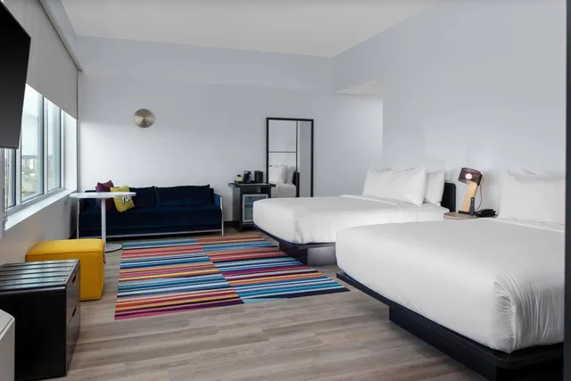 غرفة كبيرة بسريرين كوين، Aloft Orlando Lake Buena Vista 2/10