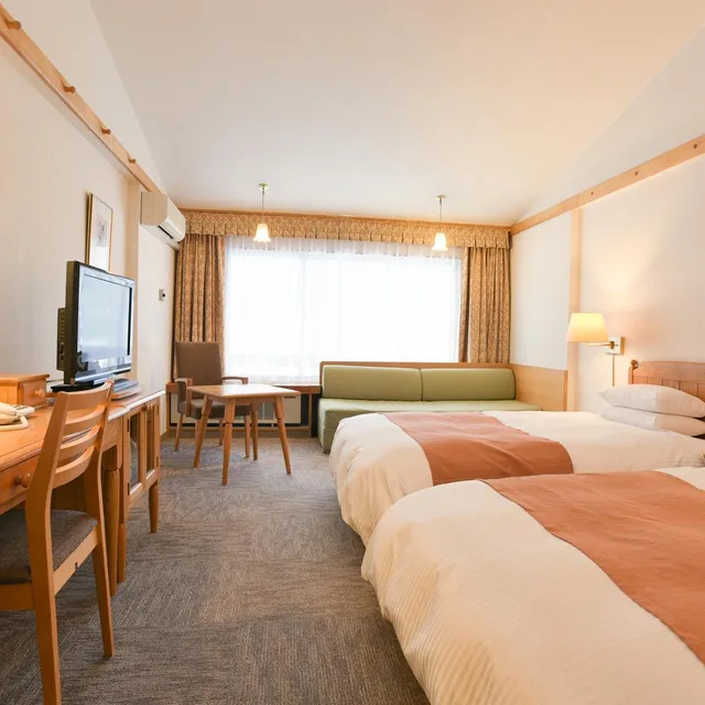 غرفة ديلوكس ثلاثية، Tokachi Sahoro Resort 1/1