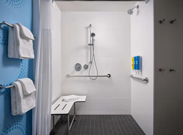 غرفة بسرير مزدوج لذوي الإعاقة، Tru By Hilton Indianapolis Downtown In 4/4