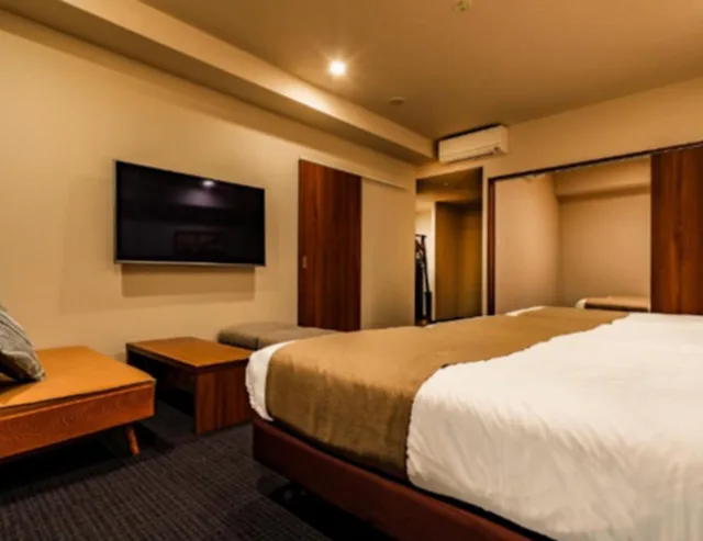 1 Bedroom, Design, Suite, 3 Futon Beds, Queen Bed, Hot Tub، Randor Residential Hotel Kyoto Suites 5/10