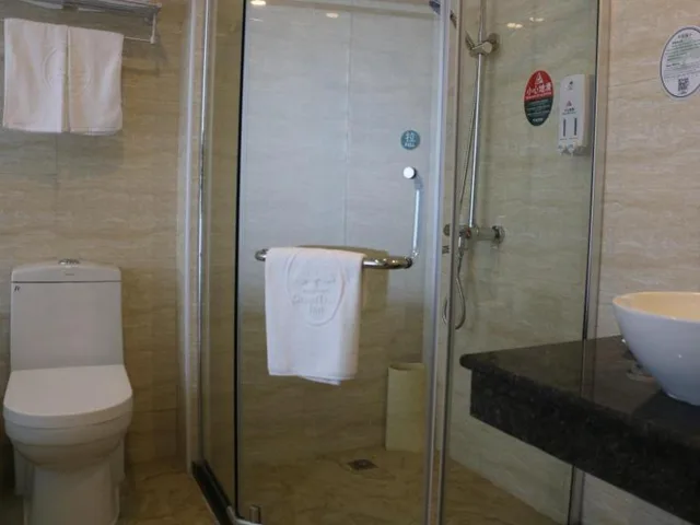 غرفة ديلوكس عائلية، GreenTree Inn Yancheng Station Hotel 4/4