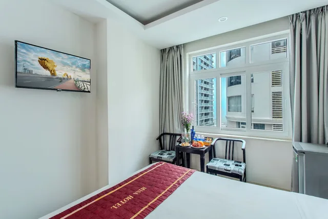 غرفة عائلية بسريرين مزدوجين بإطلالة على البحر، Misa Hotel 7/10