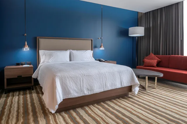 غرفة قياسية بسرير كينج، Hilton Garden Inn Chihuahua Chihuahua 9/10