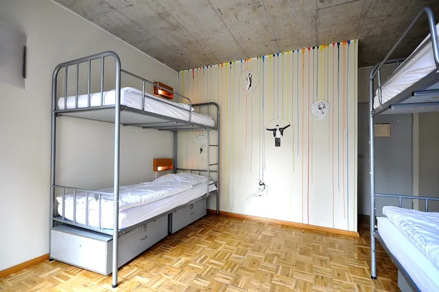 سكن مشترك مختلط بأسرّة بطابقين، Five Elements Hostel Frankfurt 5/7