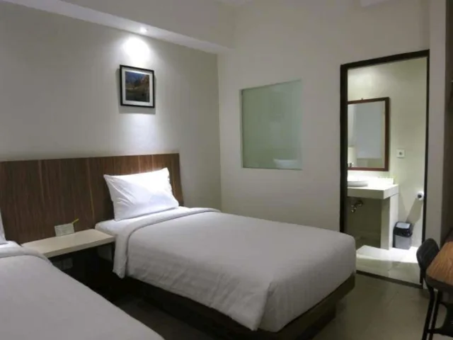 غرفة سوبيريور بسريرين منفصلين، Hart Hotel 1/2