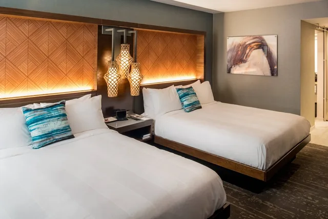 غرفة بسريرين كوين، Seattle Airport Marriott 1/19