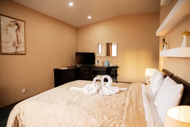 غرفة ديلوكس بسرير كينج، Austin Hotel Baku 2/3