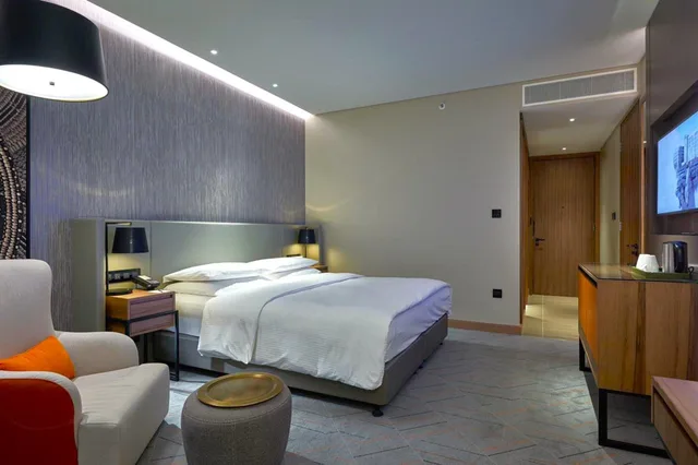 غرفة ديلوكس بإطلالة على المدينة، Mysk Al Mouj Hotel 1/1