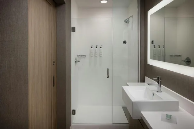 جناح بسرير كينج مع سرير سحّاب إضافي مع أريكة لذوي الإعاقة، SpringHill Suites by Marriott Bowling Green 3/5