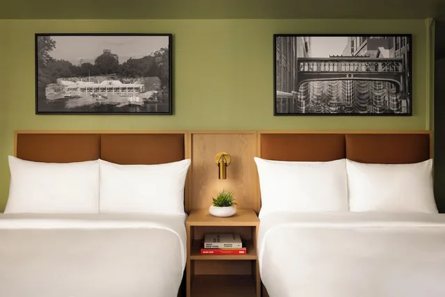 غرفة ديلوكس بسريرين مزدوجين، THE ROW NYC HOTEL 5/10