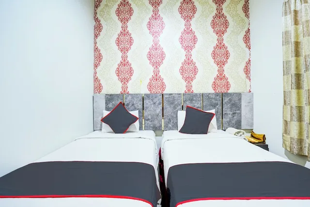 غرفة ديلوكس بسريرين منفصلين، Hotel O Padang City Center Near Pantai Padang Formerly D'Dhave Hotel 5/6