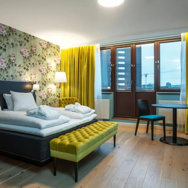 غرفة بسريرين منفصلين، Thon Hotel Slottsparken 4/8