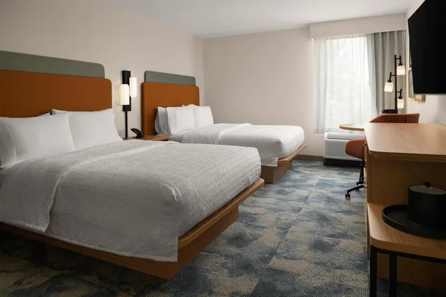 غرفة بسريرين كوين لذوي الإعاقة، Hampton Inn by Hilton Philadelphia International Airport 4/6
