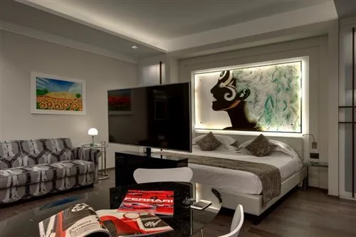شقة فاخرة بغرفة نوم واحدة في الملحق، Art Hotel Commercianti 1/1