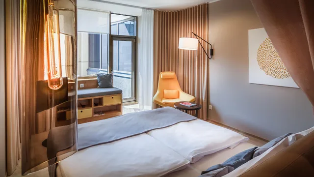 Deluxe, Double Bed, Castle View, City View, Terrace، The President 2/4